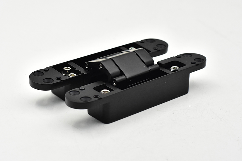 Black 3D Adjustable Concealed Hinge