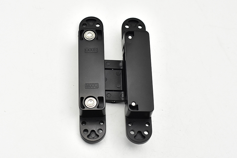 Black 3D Adjustable Concealed Hinge