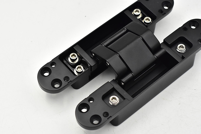 Black 3D Adjustable Concealed Hinge