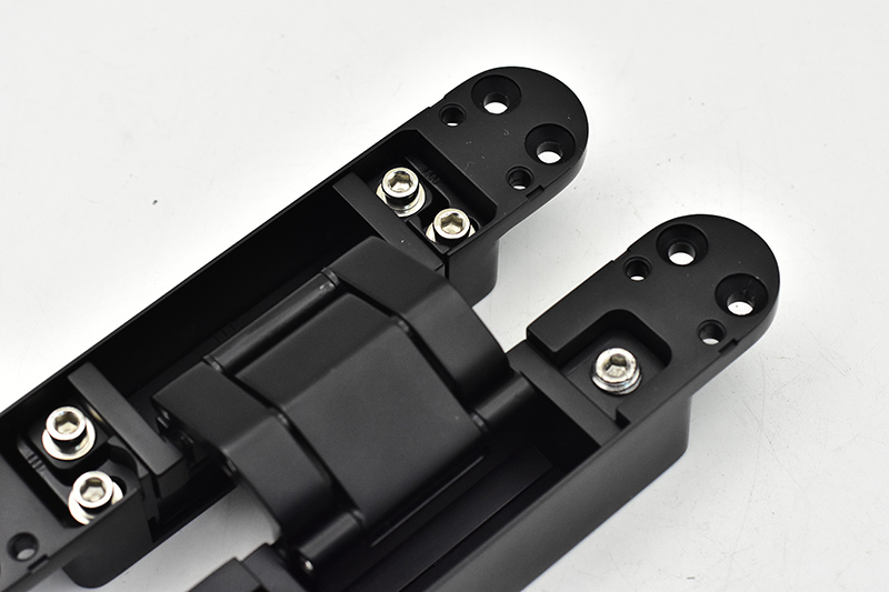 Black 3D Adjustable Concealed Hinge