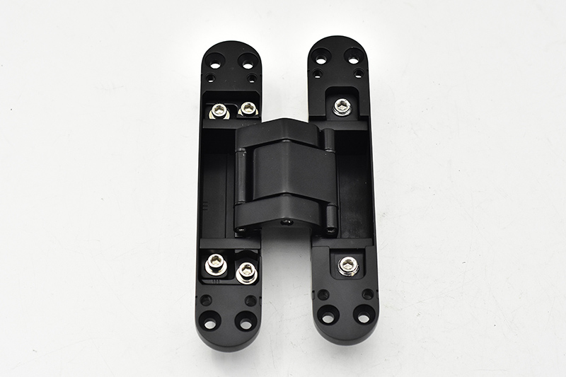 Black 3D Adjustable Concealed Hinge