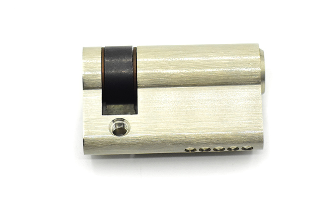 Offset Brass Half Door Cylinder