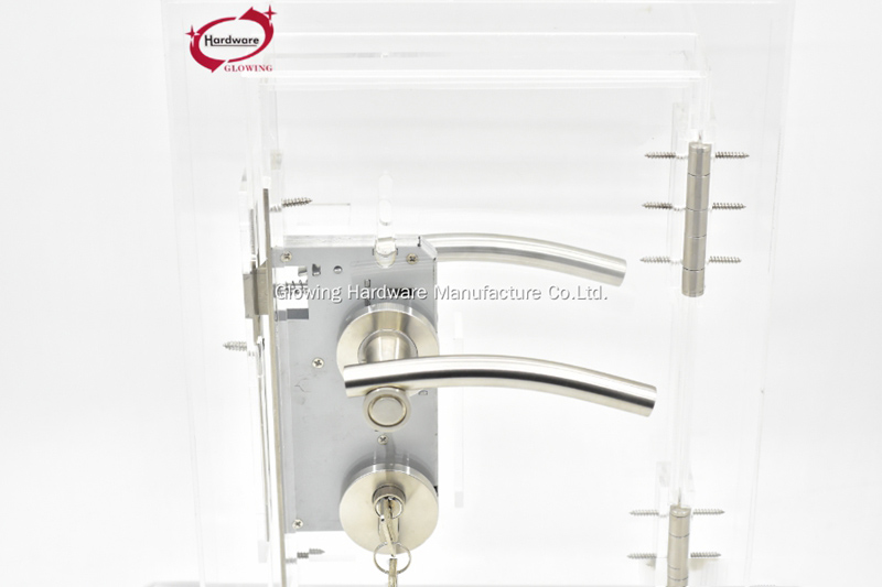 Stainless Steel Tulubar Door Lever Handle