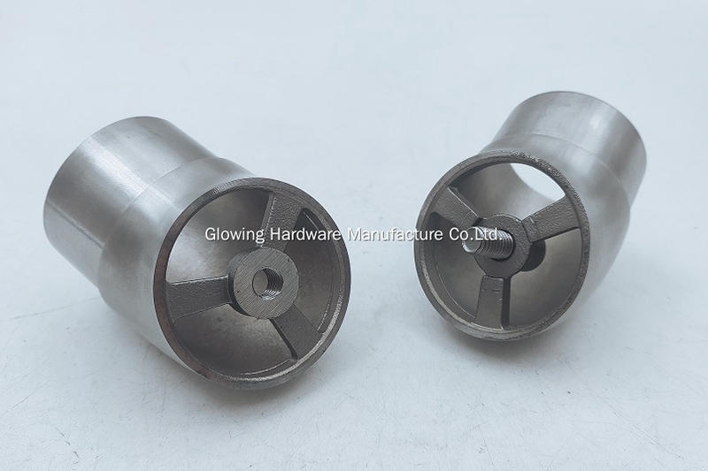 Stainless Steel 90° Adjustable Curved Elbow