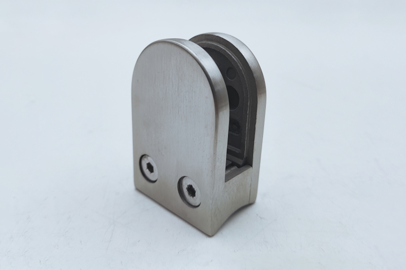 Stainless Steel Curved Glass Clamp