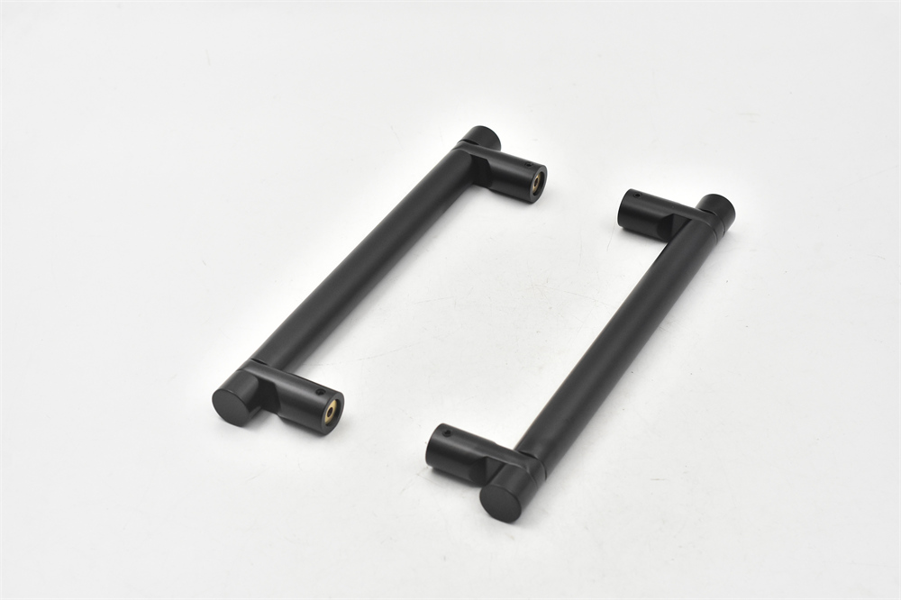 Black Surface T Bar Cabinet Pull Handle