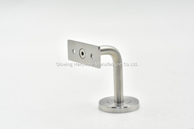 Square Tube Solid Handrail Support